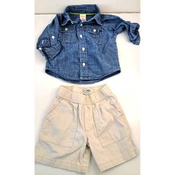 Lot of 9 Baby Boy 18 Months Clothing Casual Preppy Play Carters PLACE Gymboree - Picture 5 of 14